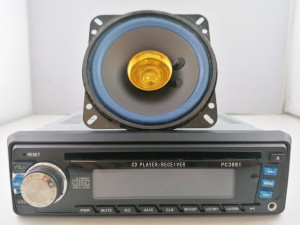 Radio, odtwarzacz CD + głośnik do Sauny