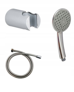 GROHE uchwyt prysznicowy+ wąż 140cm D1 + rączka D1