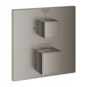 Grohe Bateria GROHTHERM CUBE BRUSHED HARD GRAPHITE