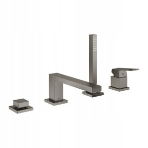 Grohe Bateria wanny Eurocube BRUSHED HARD GRAPHITE
