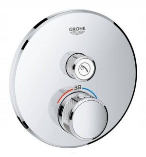 Grohe Bateria natryskowa Grohtherm STAL NIERDZEWNA