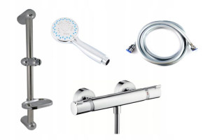 Hansgrohe 13116 + Drążek D1 + Rączka SN5 + Wąż 175