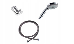HANSGROHE słuchawka 28536000 + wąż V2 175 + uchwyt