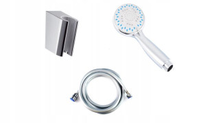 HANSGROHE uchwyt 28331 + wąż 125cm + słuchawka SN5