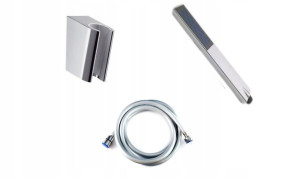 HANSGROHE uchwyt 28331000 + wąż 150 + słuchawka mc