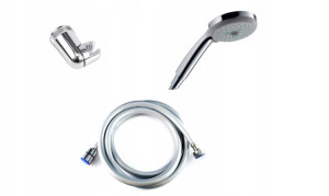 HANSGROHE słuchawka 28536000 + wąż 125 cm + uchwyt
