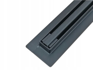 Odpływ Liniowy 90 Cm Slim Syfon Czarny