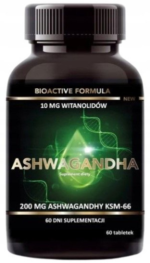 Ashwagandha KSM-66 60 tabletek Intenson