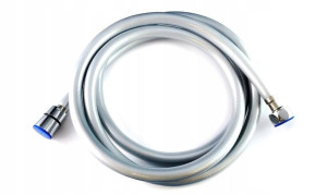 Wąż Natryskowy Prysznicowy Gładki 125 Cm Silver