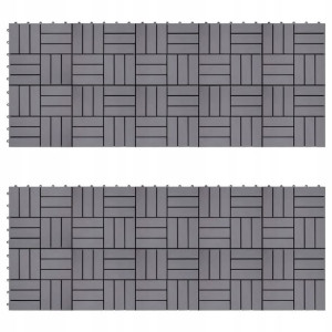 Lumarko Płytki tarasowe, 20 szt., poszarzane, 30x3