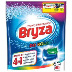 Bryza Caps 4w1 Kapsułki do Prania Koloru 40szt