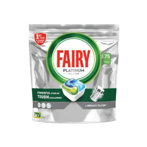 FAIRY CAPS PLATINUM Kapsułki do zmywarki, 75 szt