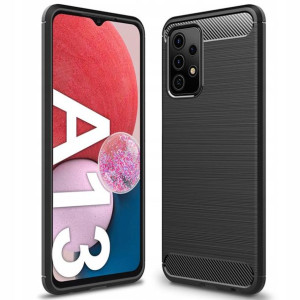 Etui Karbon Case Do Samsung Galaxy A13 4g + Szkło