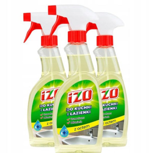 IZO płyn czyszczący Ocet do Kuchni Łazienki 3x500