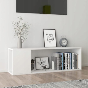 Lumarko Szafka pod TV, biała, 100x24x32 cm, płyta