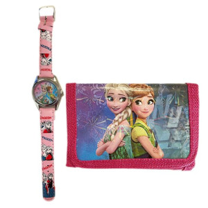 FROZEN Zestaw Portfelik + Zegarek