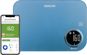 Waga kuchenna Sencor SKS 7072BL inteligentna BT