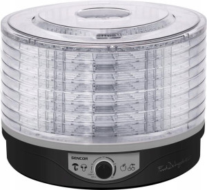 Suszarka do owoców grzybów SFD 3109BK SENCOR 9 sit 250W