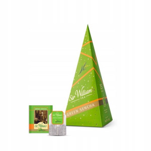 Zielona Herbata Sir William’s Tea Green Sencha 15 Saszetek Piramida