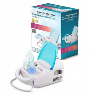 Inhalator Nebulizator Kompresorowy Esperanza ECN002 ZEPHYR 2 Maski