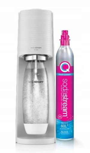 Saturator SodaStream Terra butelka nabój biały