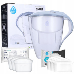 Dzbanek DAFI ASTRA 3l + 3x Filtr Unimax + 3x AF