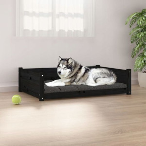 Lumarko Legowisko dla psa, czarne, 105,5x75,5x28 c