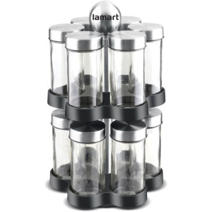 Komplet Naczyń Do Przypraw Lamart STEEL LT7044