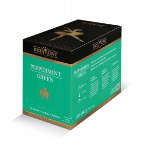 Zielona Herbata Richmont Peppermint Green 50 Saszetek