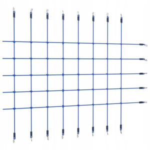 Lumarko Siatka do wspinania, 200x150 cm, niebieska
