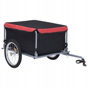 Lumarko Przyczepa rowerowa, transportowa, czarno-c