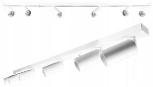 Lampa sufitowa szyna spot oprawa halogenowa GU10