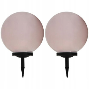 Lumarko Lampy solarne do ogrodu, 2 szt., LED, kuli