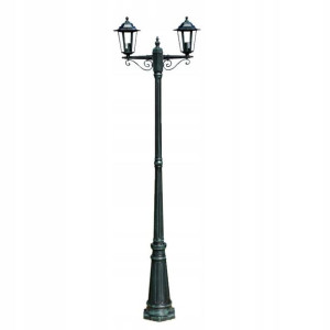 Lumarko Stojąca lampa ogrodowa 2-ramienna, 215 cm,