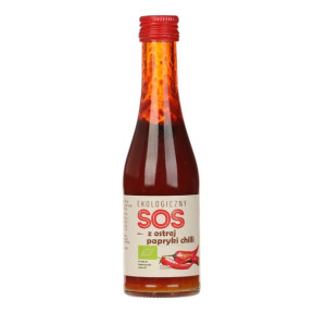 Sos z Ostrej Papryki chilli 220g Dary Natury