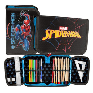 Paso Piórnik Jednokomorowy Wyposażenie Spider-man