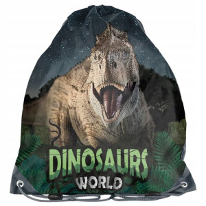 Paso Worek Gimnastyczny Na Buty Dinozaury 38x34 Cm