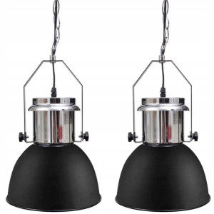 Lumarko Metalowe lampy sufitowe, 2 szt., regulowan