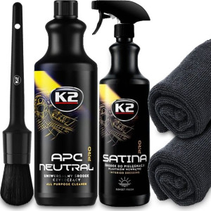 K2 Apc + Satina Dressing Pędzelek 2x Mikrofibra