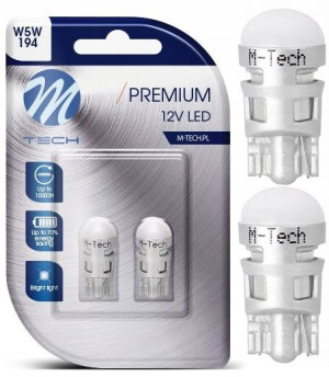 Retrofit M-Tech LED W5W z diodami OSRAM 12V