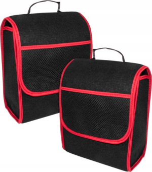 2x Torba Do Bagażnika Gruba Kuferek Organizer