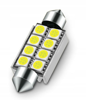 Żarówka Rurka Canbus 41mm C5w C10w Stabilizator
