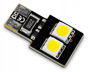 Żarówka W5w T10 2 Led Canbus Postojówka Żarówki