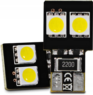 Żarówka W5w T10 2 Led Canbus Postojówka Żarówki