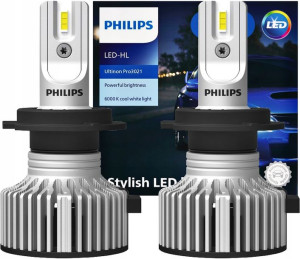 Philips żarówki LED H7 Ultinon Pro3021 6000K 12/24