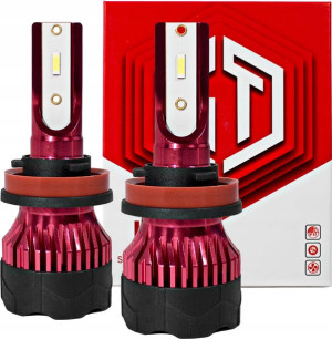 Żarówki Led H11 Gt Cob +300% Super Mocna Żarówka