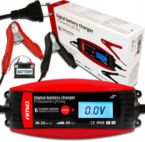 Ładowarka Prostownik Do Akumulatora 6/12v Agm Żel