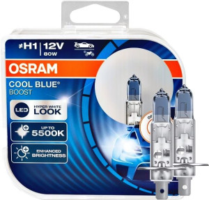 Żarówki H1 Osram Cool Blue Boost Next 5500k Białe