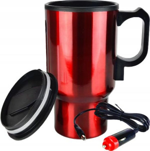 Kubek Termiczny Podgrzewany Czajnik 450ml 12v