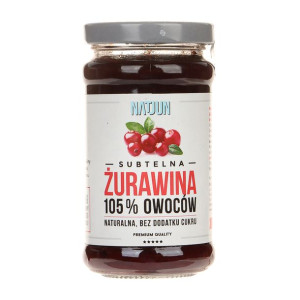 Żurawina 105% bez cukru 220g NATJUN